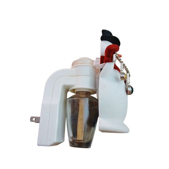 Bath & Body Works Snowman Nite Lite Wallflower Plug-In Diffuser Fragrance READ - Picture 6 of 8